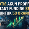 Akun PropFirm Gratis $1000 Instant Funding Untuk 50 Orang